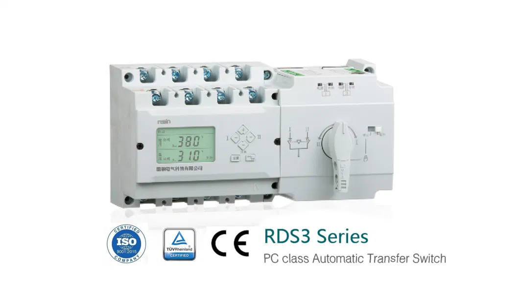 RDS3 Series Automatic Transfer Switch, Motorized Changeover Switch