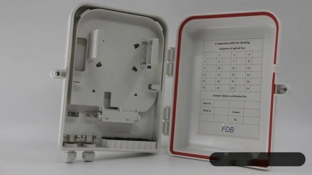 Scatola di distribuzione in fibra ottica di plastica 16core Gfx